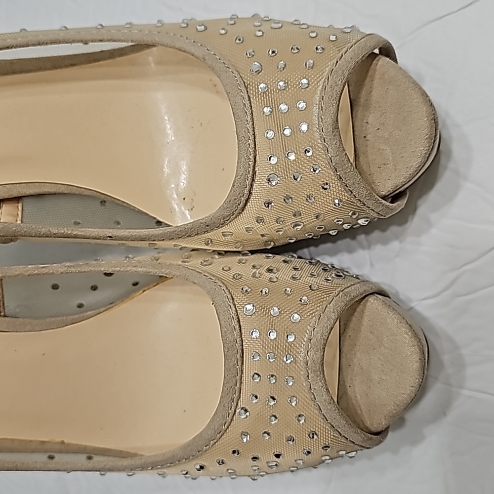 Guess Los Angeles Rosalyn Peep Toe Heels